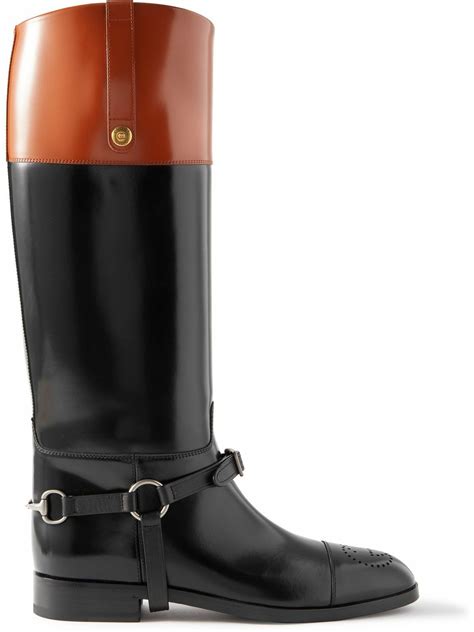 black gucci riding boots|gucci riding boots for women.